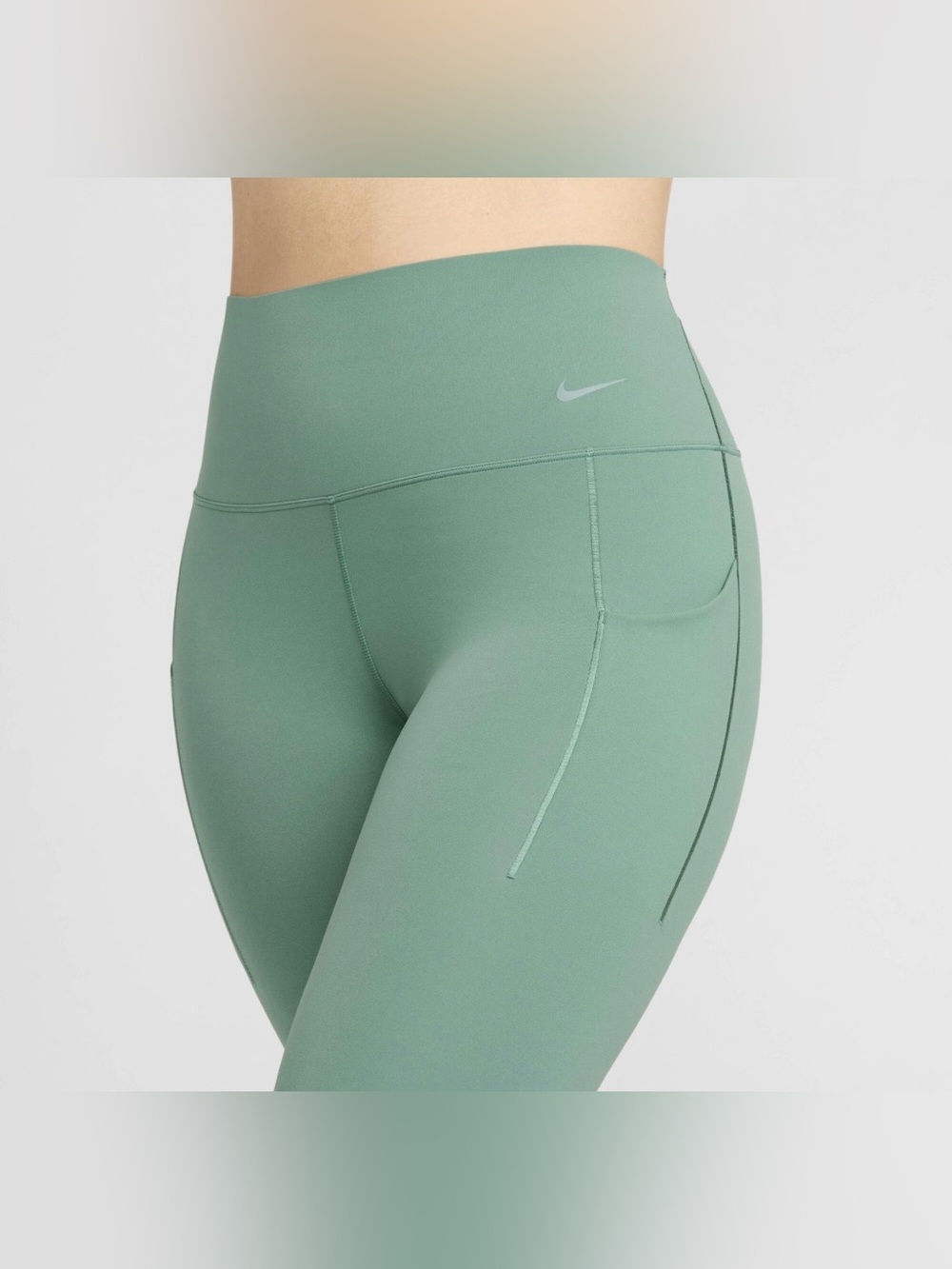 Nike Universa Women's High-Waisted 718 Leggings, mint/turquoise color
